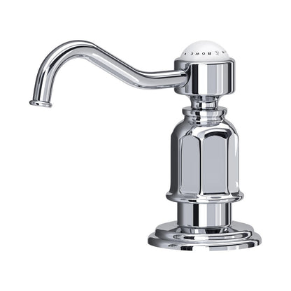NEW Perrin & Rowe 6995CP Traditional Deck Mounted Soap Dispenser Chrome AX4462