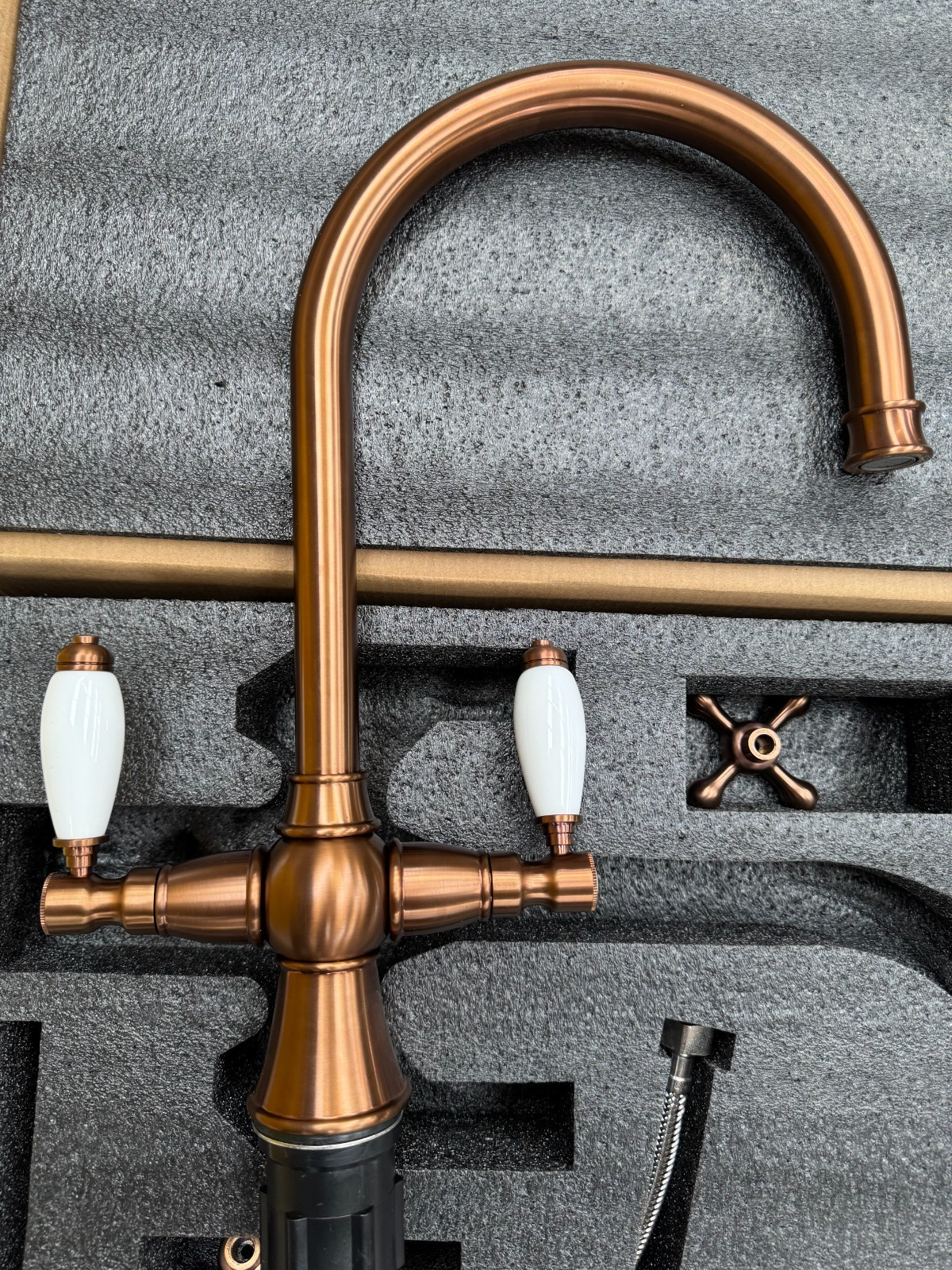 NEW Traditional Copper Kitchen Mixer tap Victoria plumbing tap factory AX4588