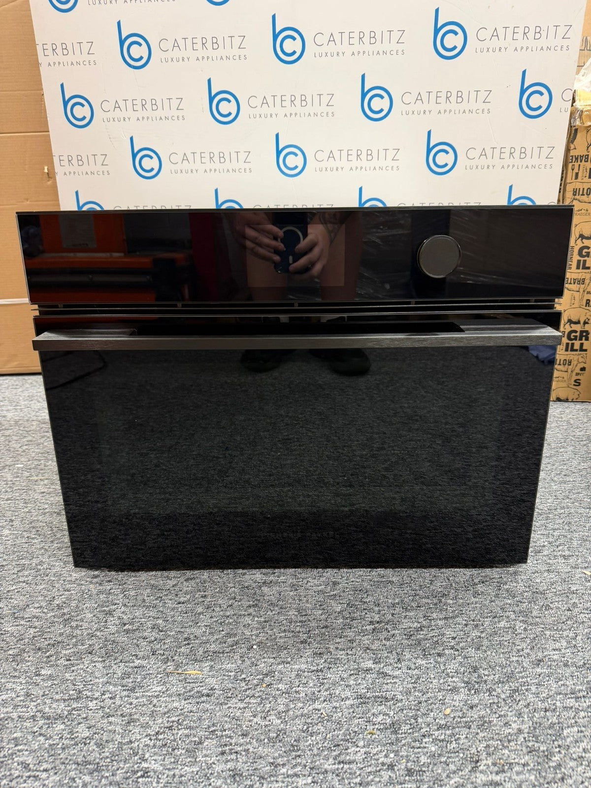 UNUSED Fisher & Paykel OM60NMTDB1 combi Microwave Oven cooker BR4680