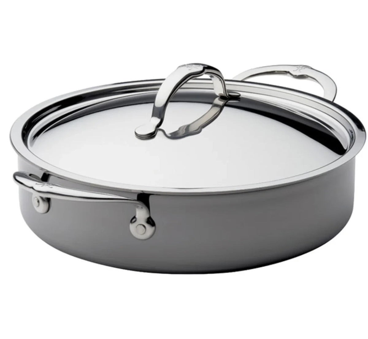 NEW Hestan NanoBond Titanium Sauteuse Saute Pot Pan 26cm 3.3L 60027