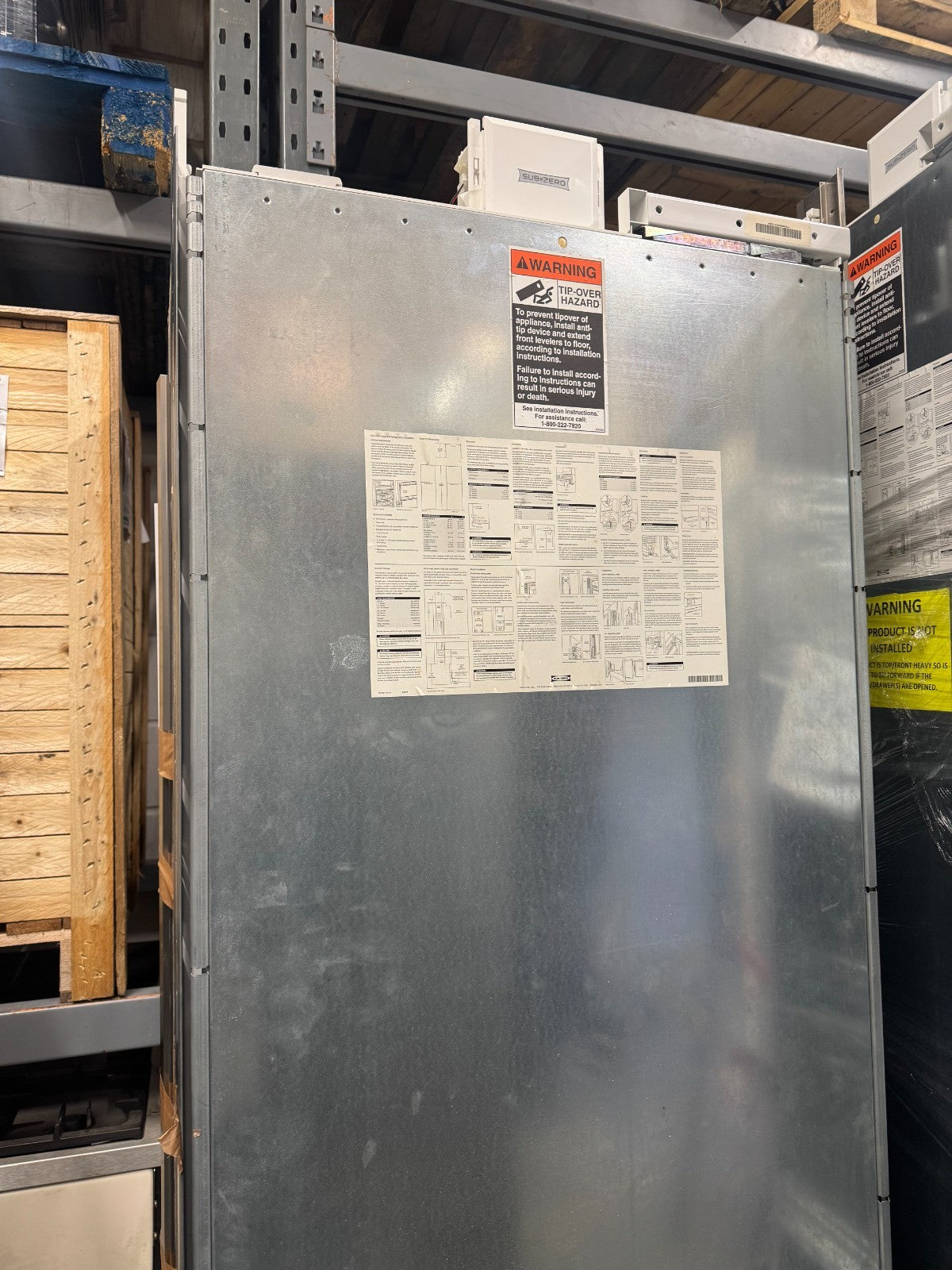 Ex Display Sub-Zero ICBIC30RID 762mm Column Fridge refrigeration Subzero B34126