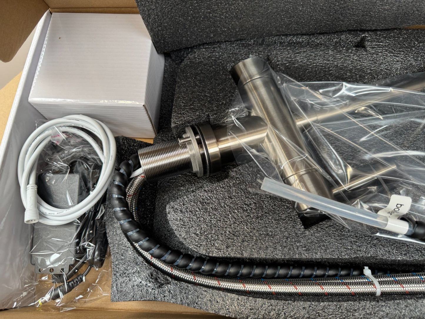 NEW Tap Factory Carysil Milla Boiling Hot water Tap 3 n 1 twist AX4485  BR Steel