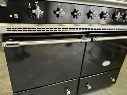 Lacanche Cluny 100cm Range Cooker Oven Black & Chrome appliance B3269