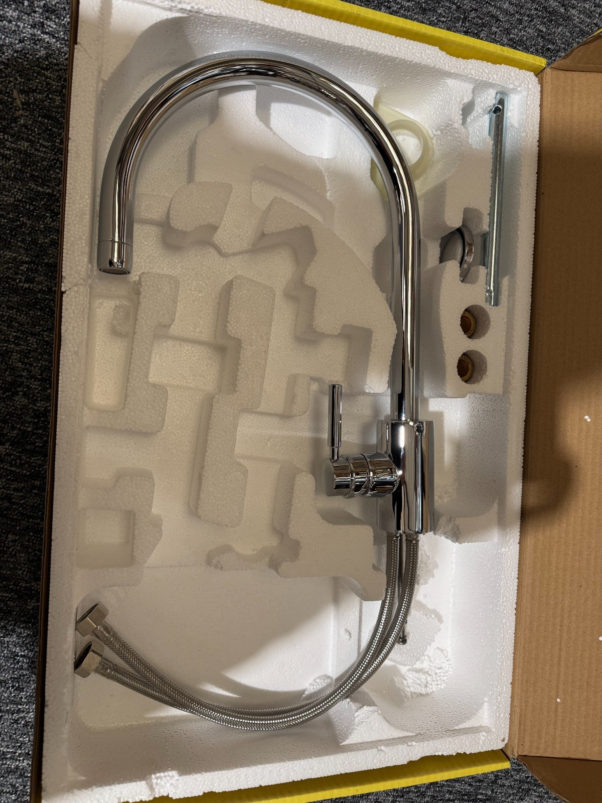 NEW Perrin & Rowe 4912CP Juliet Kitchen Sink Tap C Spout BR4195