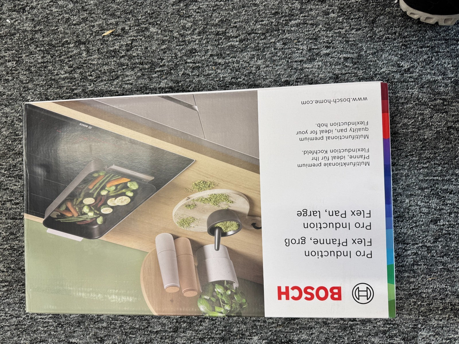NEW Bosch HEZ9FF010 Pro Induction Large Flex Pan Dish BR4146