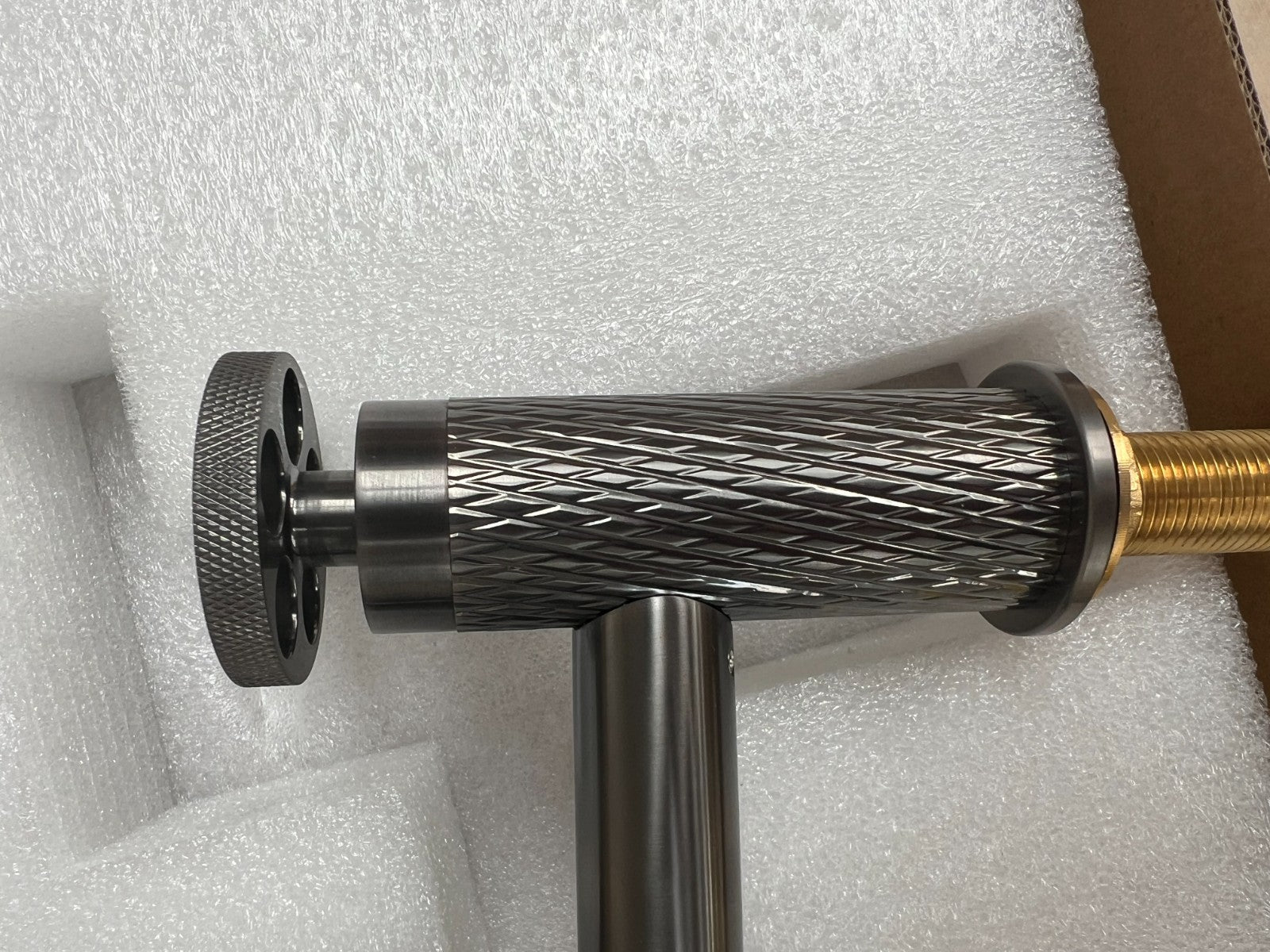 NEW GunMetal Quilt bridge Mixer tap Victoria plumbing tap factory AX4607