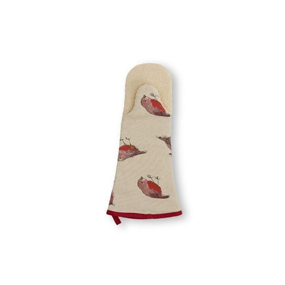 New Authentic AGA Garden Robins Christmas Collection All ITEMS Double Oven Glove