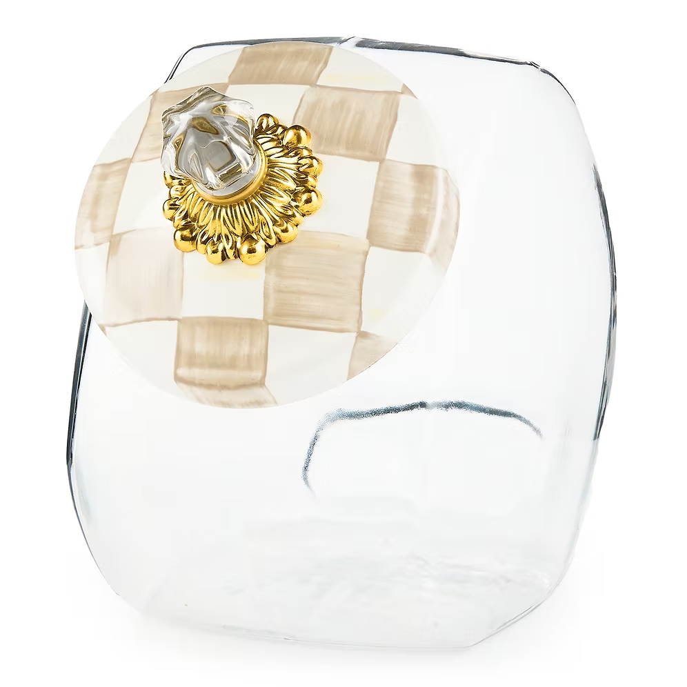 NEW Mackenzie-Childs Cookie Jar enamelled lid All Colours IN STOCK