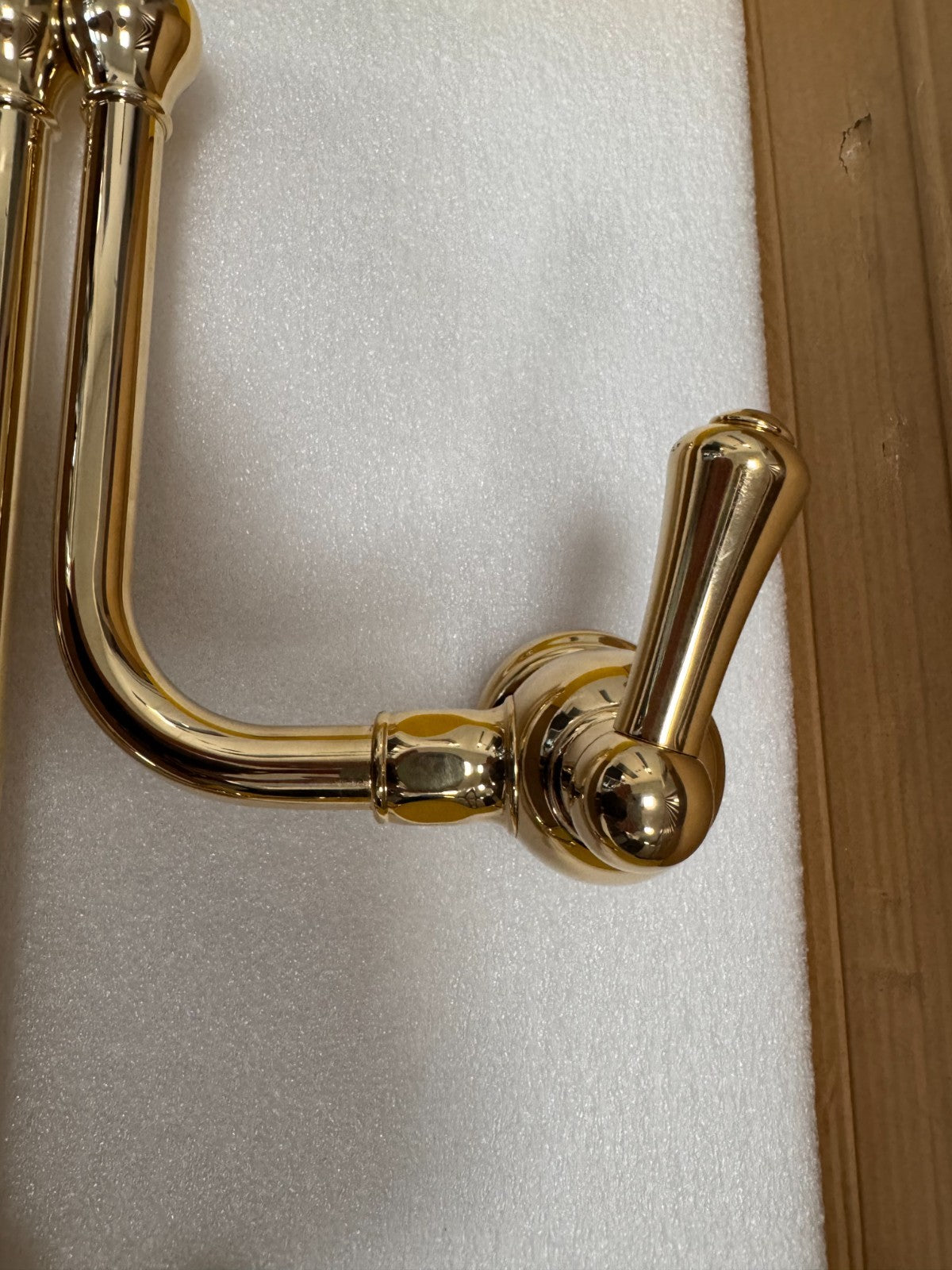 UNUSED Perrin & Rowe Phoenician 4799IG Pot Filler Tap GOLD lever AX4652
