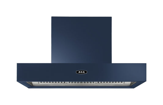 NEW AGA Slab 1090 Wall Hood Extractor Hood Dartmouth Blue