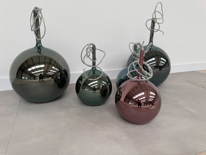 Ex Display Penta Glo multi suspension 5 pendant Light Glass Lighting lamp AX010