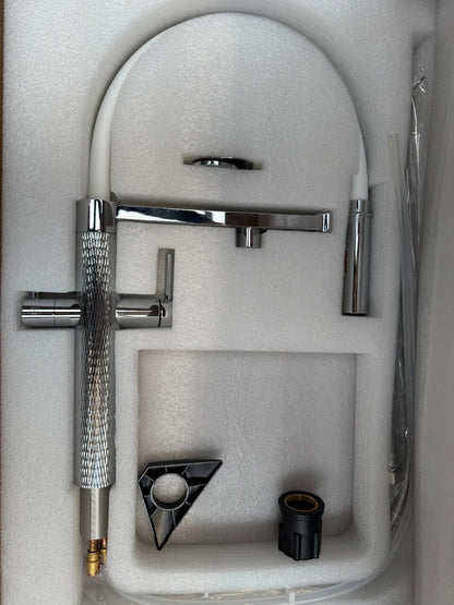 NEW Tap Factory Carysil Quilt Boiling Hot water Tap 4 n 1 twist AX4486 Chrome
