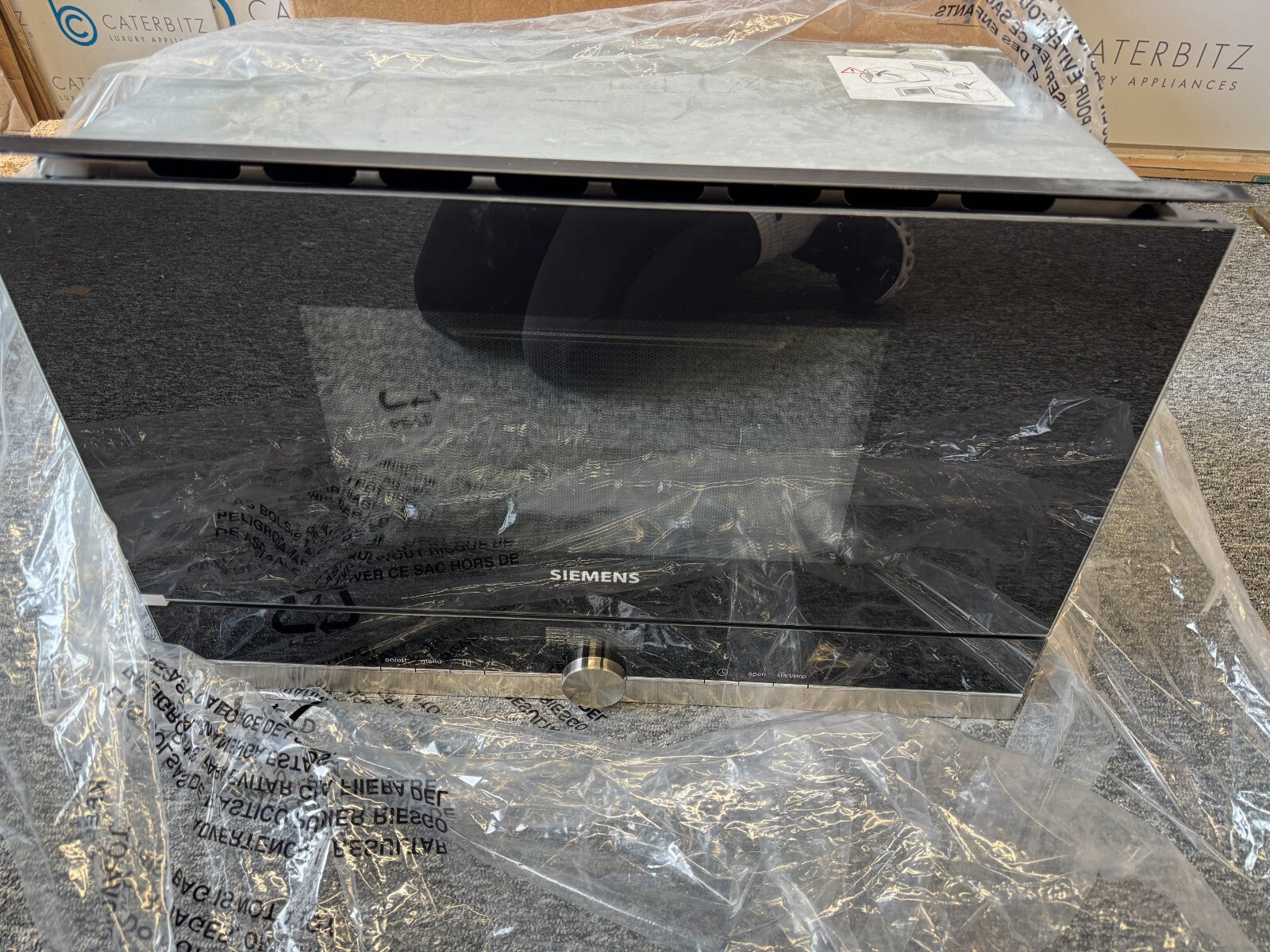 Siemens BF634LGS1B built in microwave oven appliance BR2179 / 2180