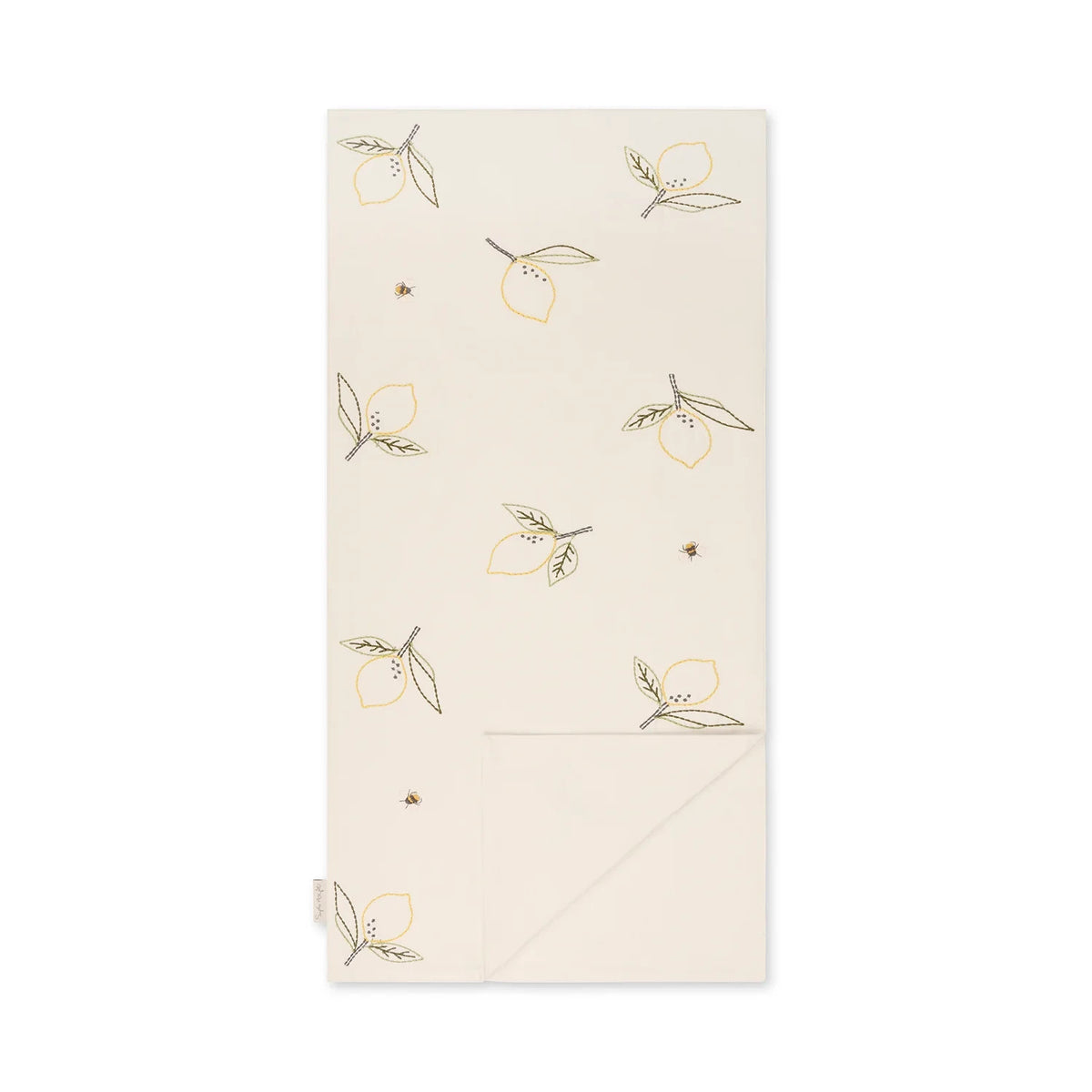 NEW Sophie Allport LEMONS LINEN Table Runner EMBROIDERY Cover IN STOCK