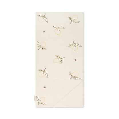 NEW Sophie Allport LEMONS LINEN Table Runner EMBROIDERY Cover IN STOCK