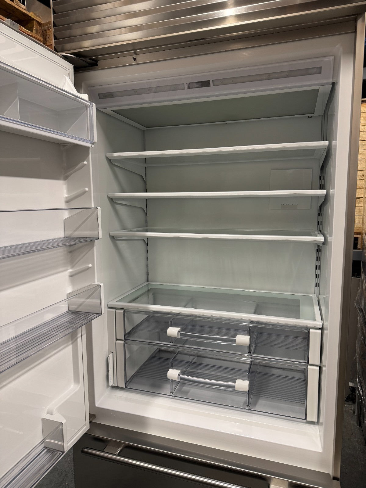 Sub-Zero ICBBI-36U/S/th Fridge Freezer 36 inch ICE subzero w/ Side panels BR4140