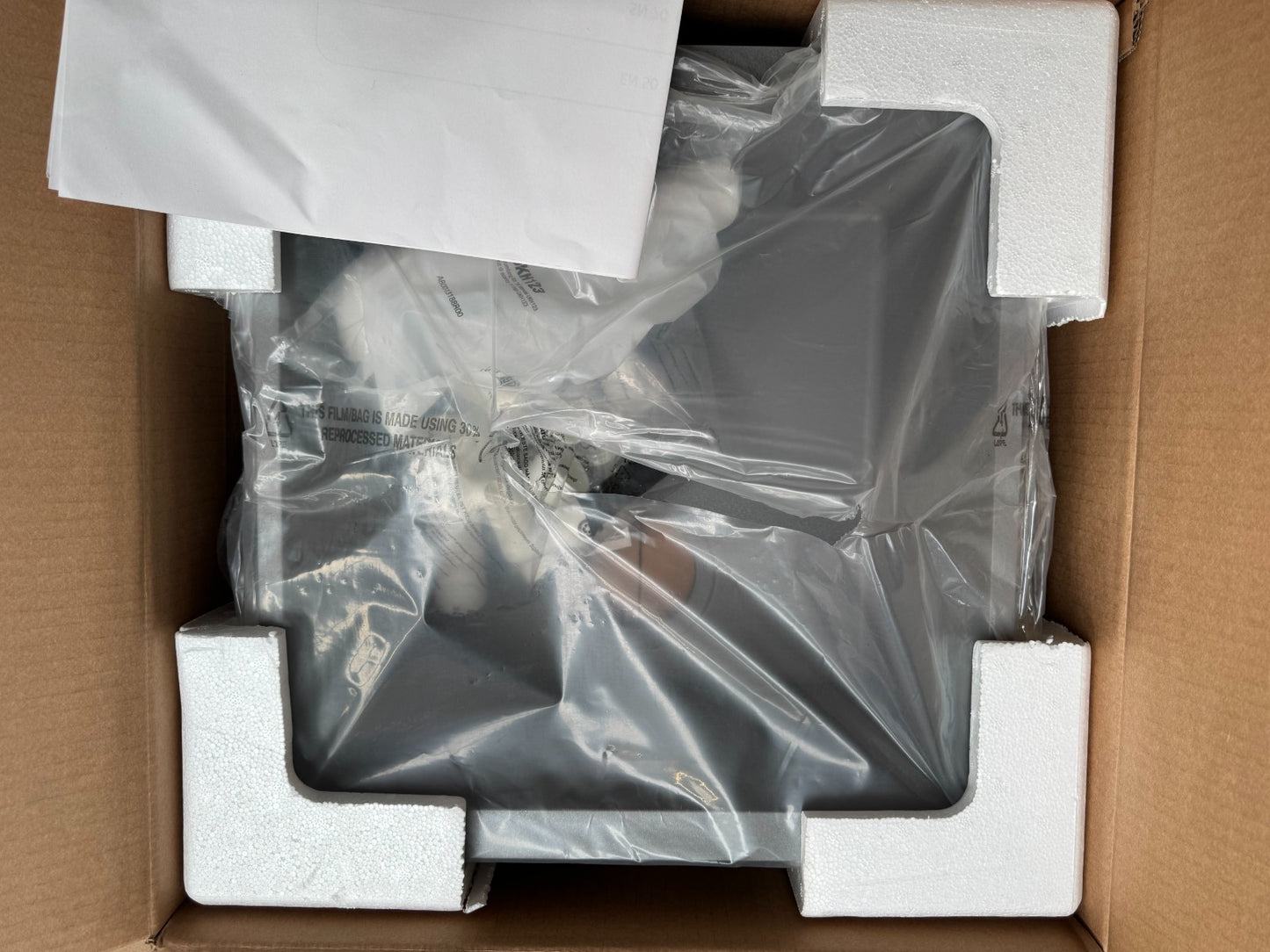 NEW Victoria Plumbing GREY Sink Composite Kitchen bowl Sink 460 x 430 AX4314