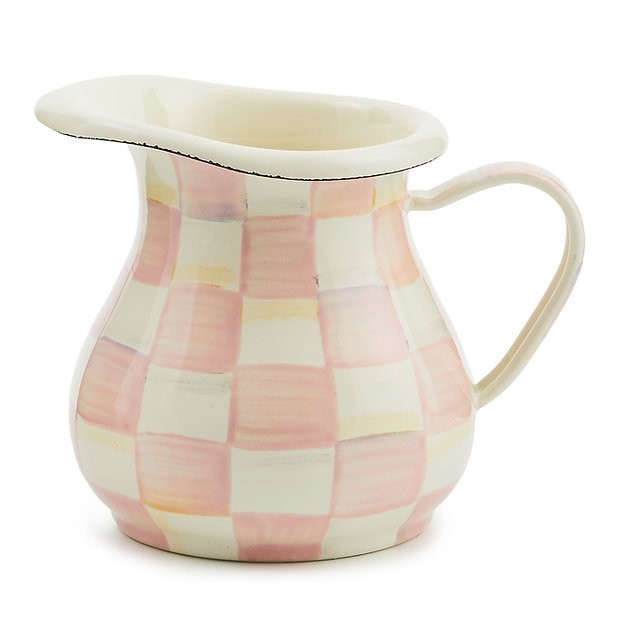 NEW Mackenzie-Childs ROSY CHECK Items Enamel Finish IN STOCK Available Now