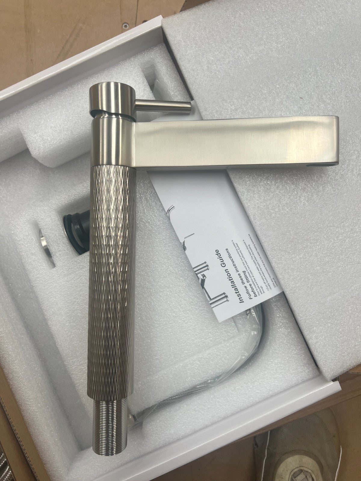 NEW STEEL Quilt Lever Kitchen Mixer tap Victoria plumbing tap factory AX4596