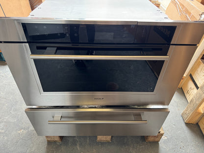 UNUSED Wolf M Series Transitional Oven & Steam Oven Appliance ICBSO30TM/S/TH