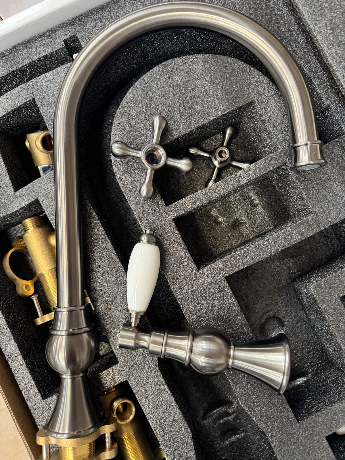 NEW Traditional GUNMETAL Kitchen Mixer tap Victoria plumbing tap factory AX4546