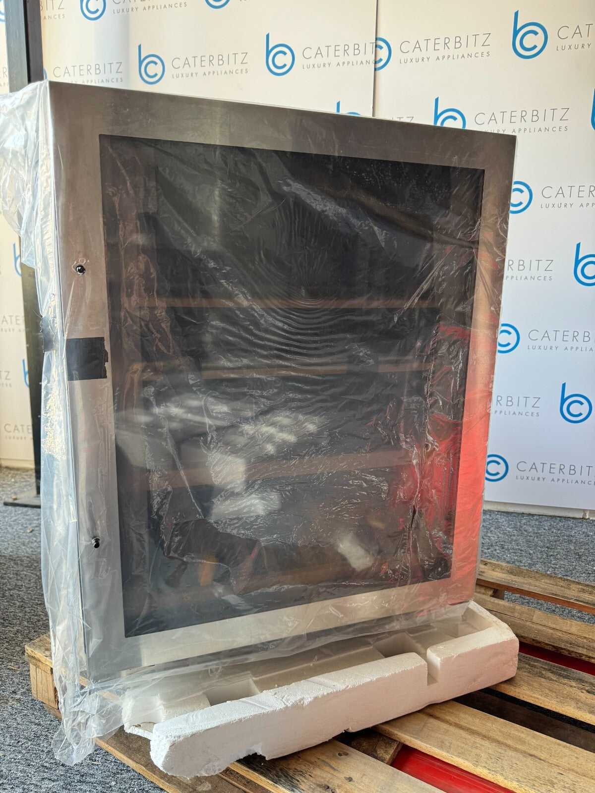 New Mquvee WCS60PSS 60cm Wine Cooler Drinks Fridge Refrigerator Appliance