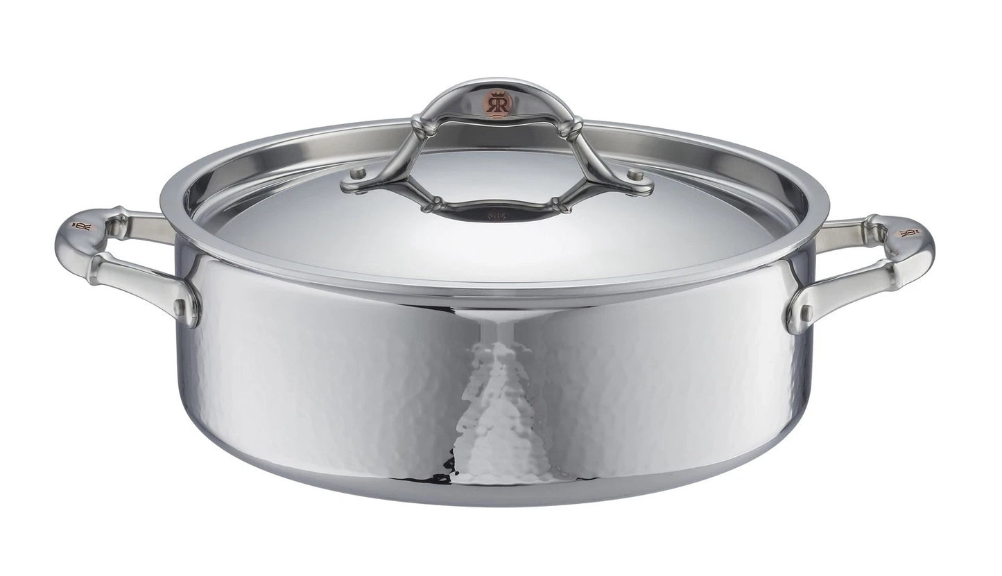 Ruffoni 99284 Symphonia Prima Braiser 30cm Stainless Steel Pan Oven Pot with Lid