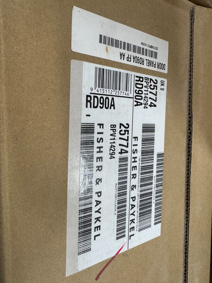 New Fisher & Paykel RS90A3 Door Panels RD90A3 stainless Steel fronts BR4139