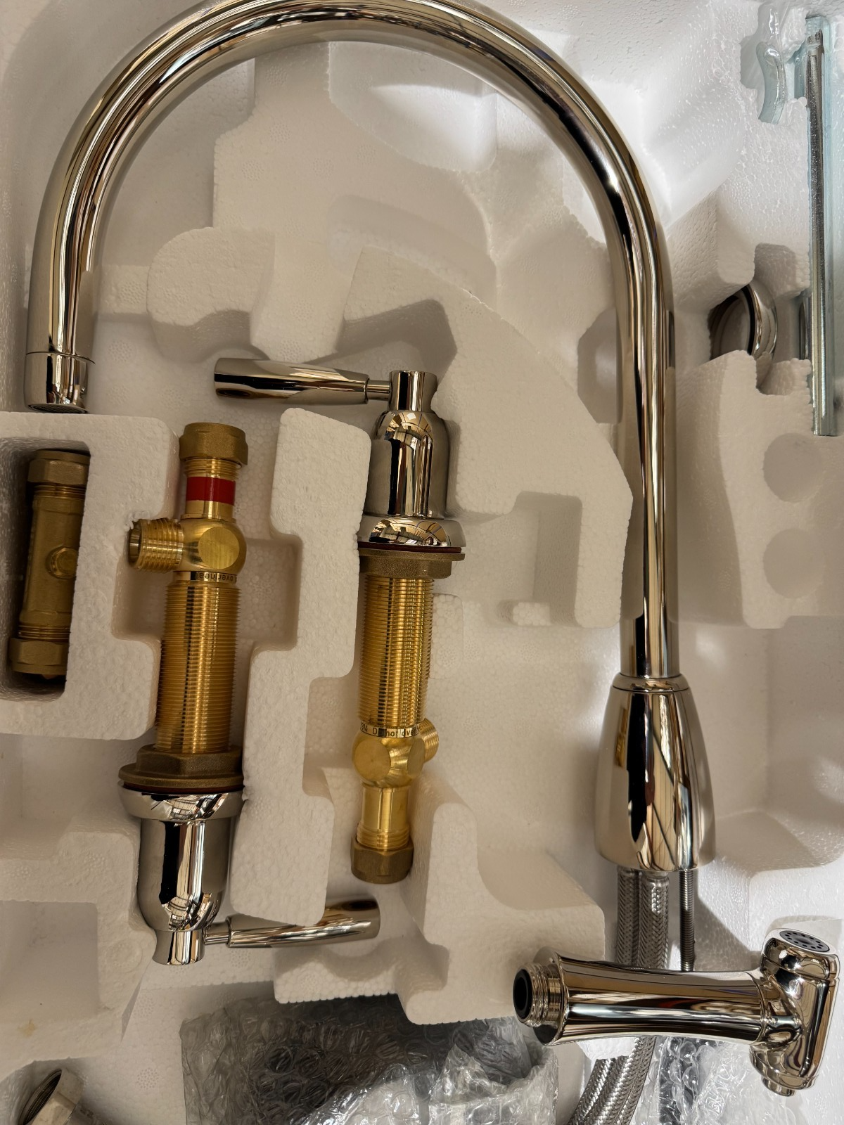 NEW Perrin & Rowe 4891NI Callisto Mixer Tap 3 hole with Rinse NICKEL BR4177