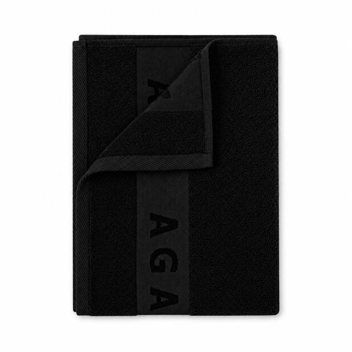 NEW Authentic AGA Tea Towel Hand Towel BLACK Cloth CookShop IN STOCK