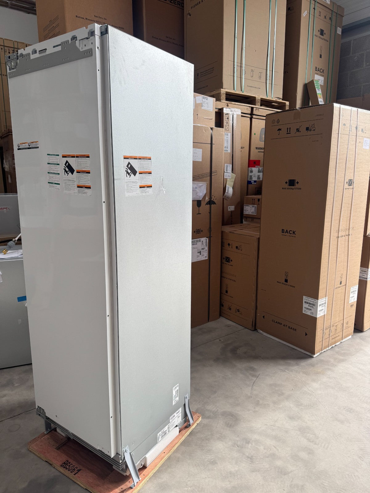 NEW UNUSED Fisher & Paykel 60cm Integrated Dual Zone Freezer RS6019F2L1 BR4627