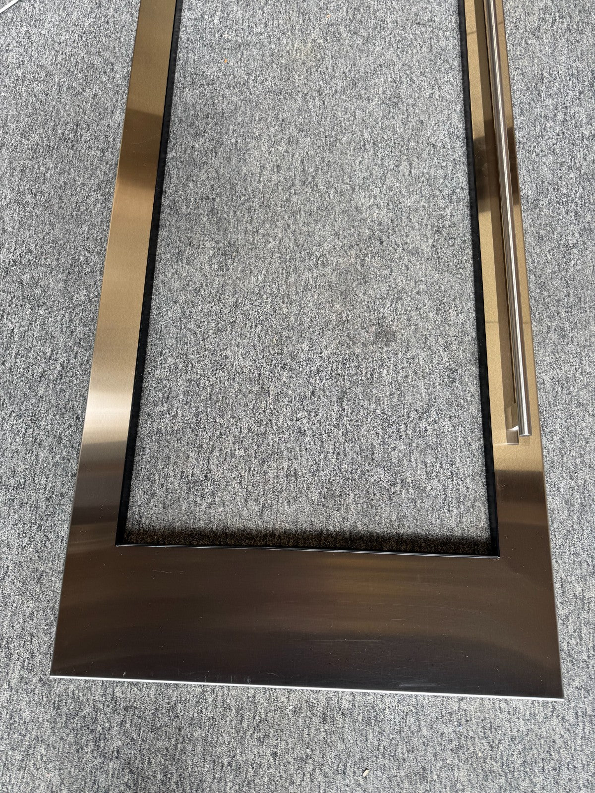 Sub-Zero Wine Cooler Fridge Panel Stainless Steel Front 7025392 marked BR4644