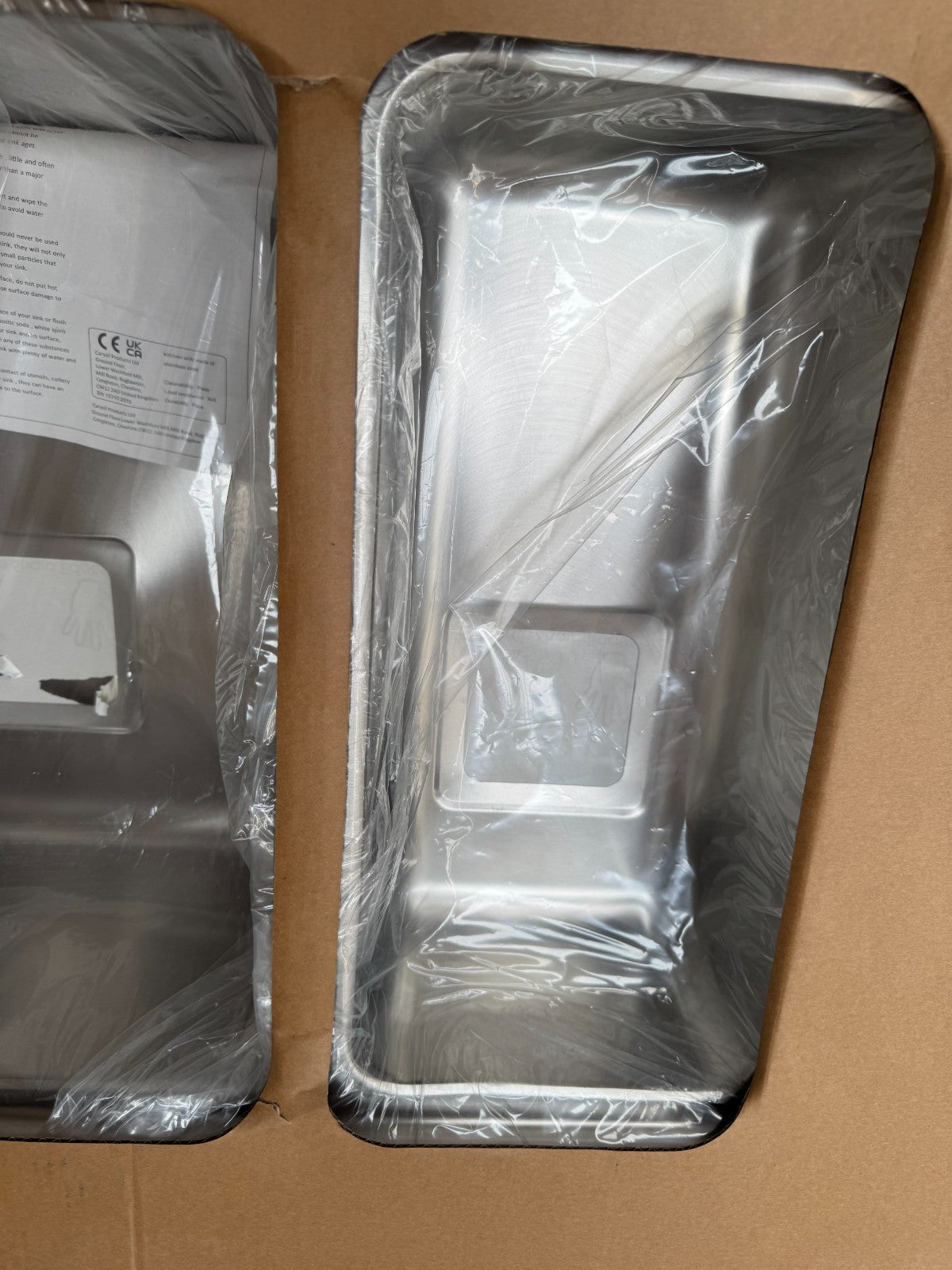 NEW 1.5 Bowl Stainless Steel Kitchen sink & Drainer 1000 x 520 AX4320