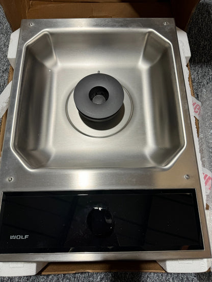 Ex Display UNUSED Wolf ICBMM15TF/S Gas Wok Module Burner Hob Cook top appliance