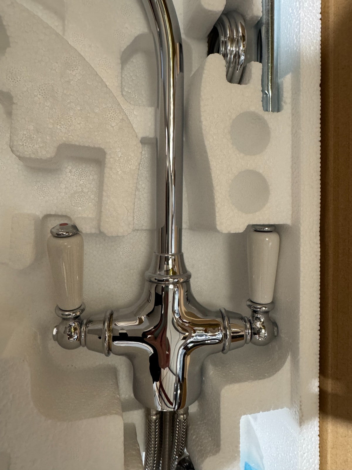 NEW Perrin & Rowe 4360CPWPC Phoenician Kitchen Mixer Tap & Rinse CHROME BR4194