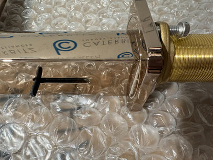 New AXOR Hansgrohe 36101300 Citterio E Basin Tap & Waste Red Gold BR968