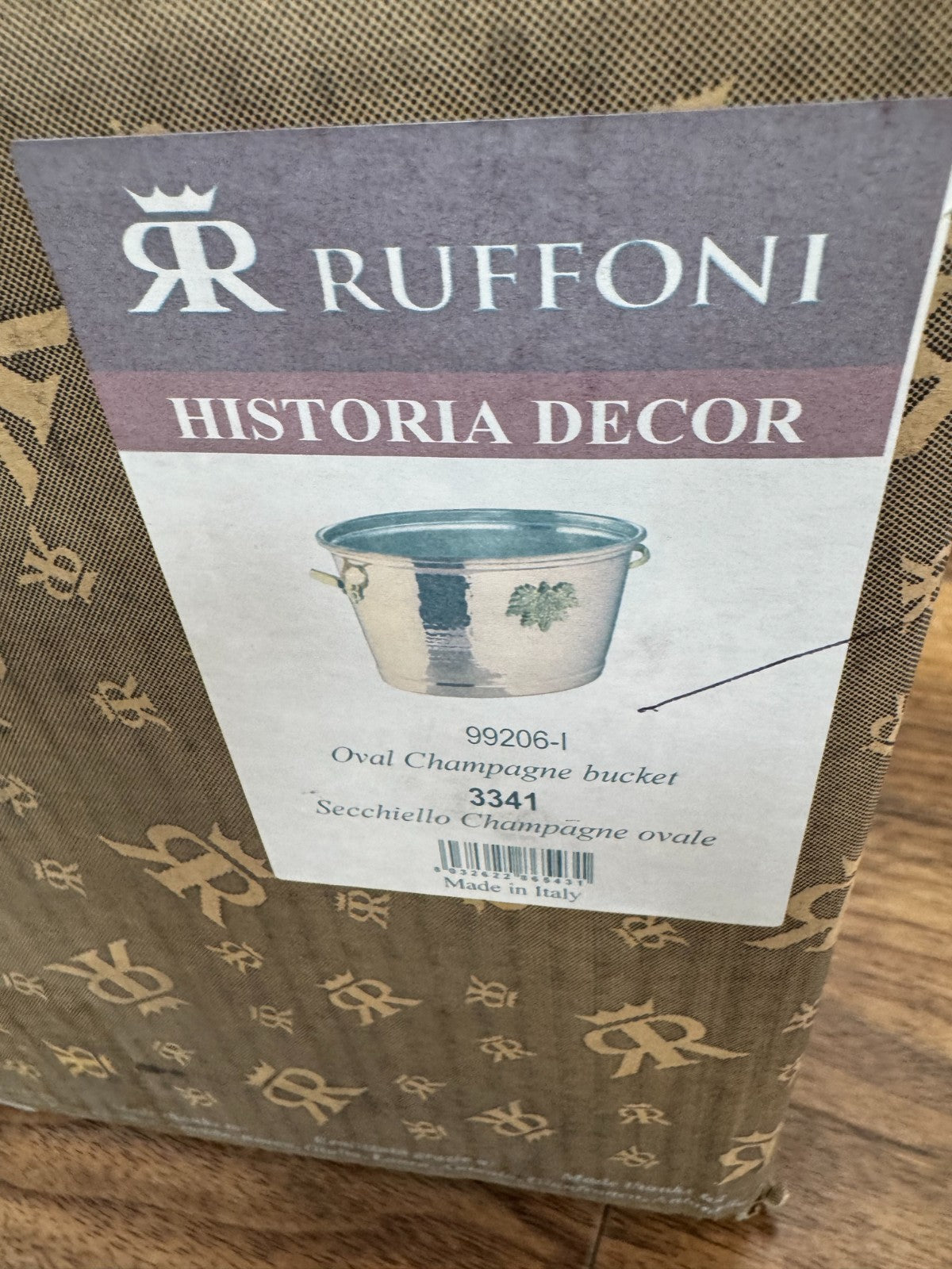 NEW Ruffoni 99206 Historia Decor Copper Champagne Wine Cooler AX4220
