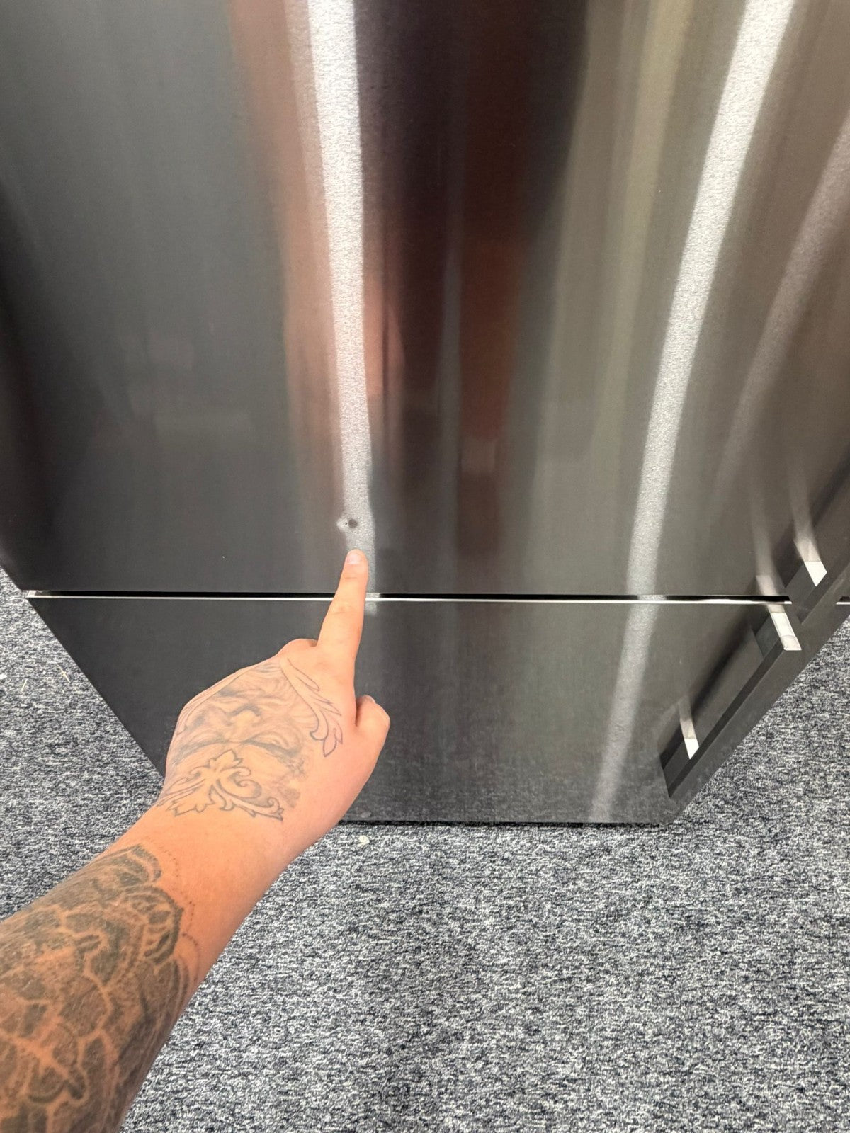 Ex Display Fisher & Paykel Fridge Freezer RF522BLXFD5 LEFT hand hinged BR4661