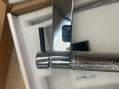 NEW CHROME Quilt Lever Kitchen Mixer tap Victoria plumbing tap factory AX4600