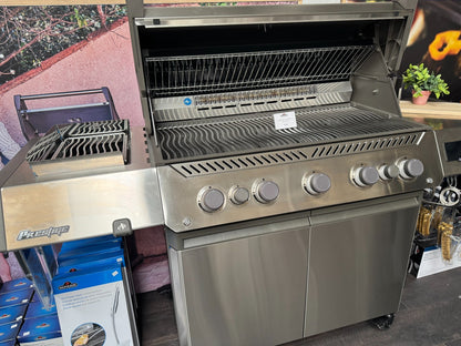 UNUSED Napoleon BBQ Barbecue P665VXRSIBPSS Prestige 665 Side Burner