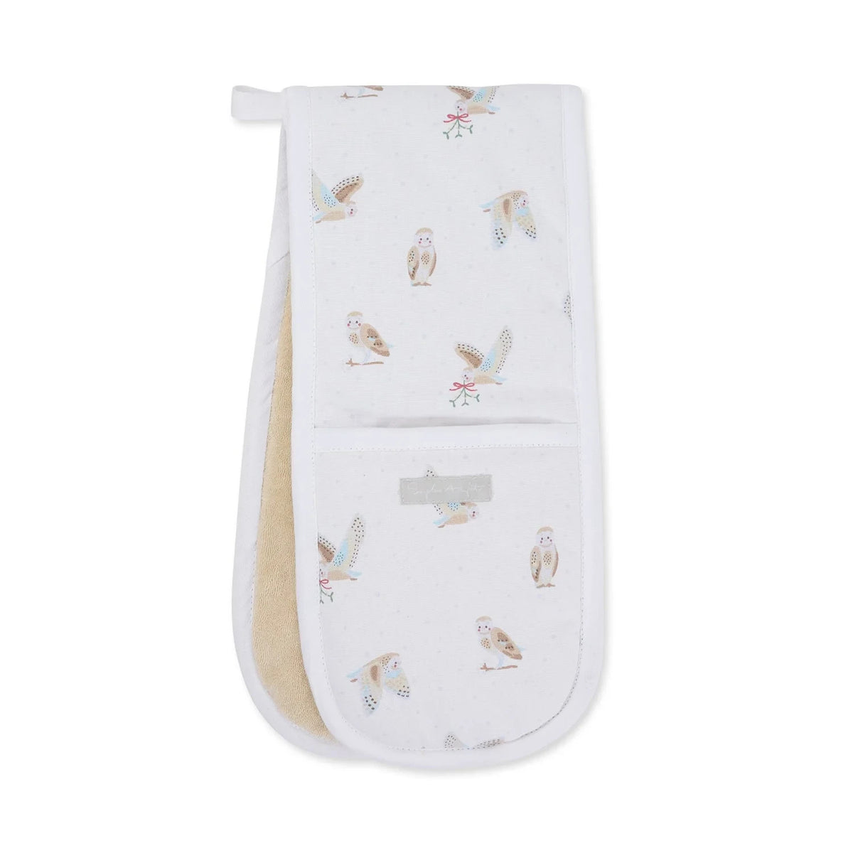 NEW Sophie Allport SNOWY OWLS Double Oven Gloves Mitts & Matching Items IN STOCK