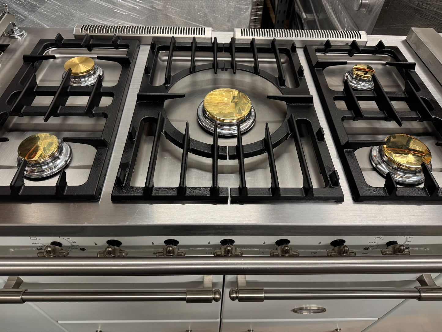 Lacanche Flavigny 1805mm Range Cooker Oven White & Stainless Steel BR4141