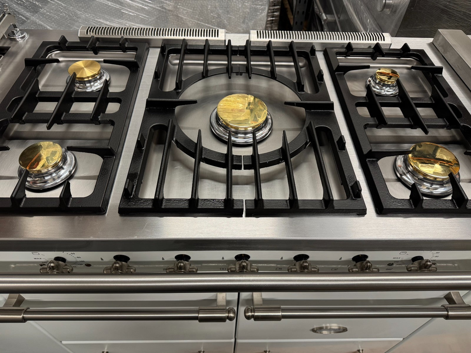Lacanche Flavigny 1805mm Range Cooker Oven White & Stainless Steel BR4141
