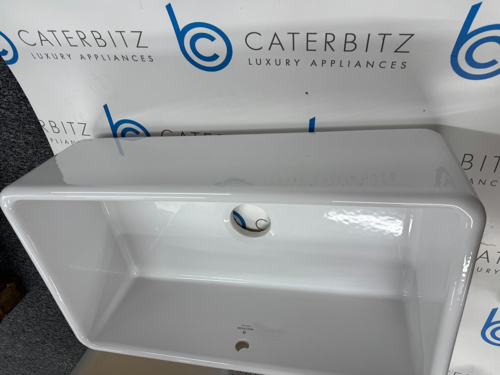 NEW Whitebirk Samlesbury Ceramic White Kitchen Sink Shaws belfast BR2364 kohler