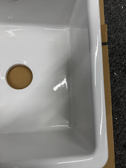 New Whitebirk Ceramic White Kitchen Sink Ribbleton Double basin BR4164