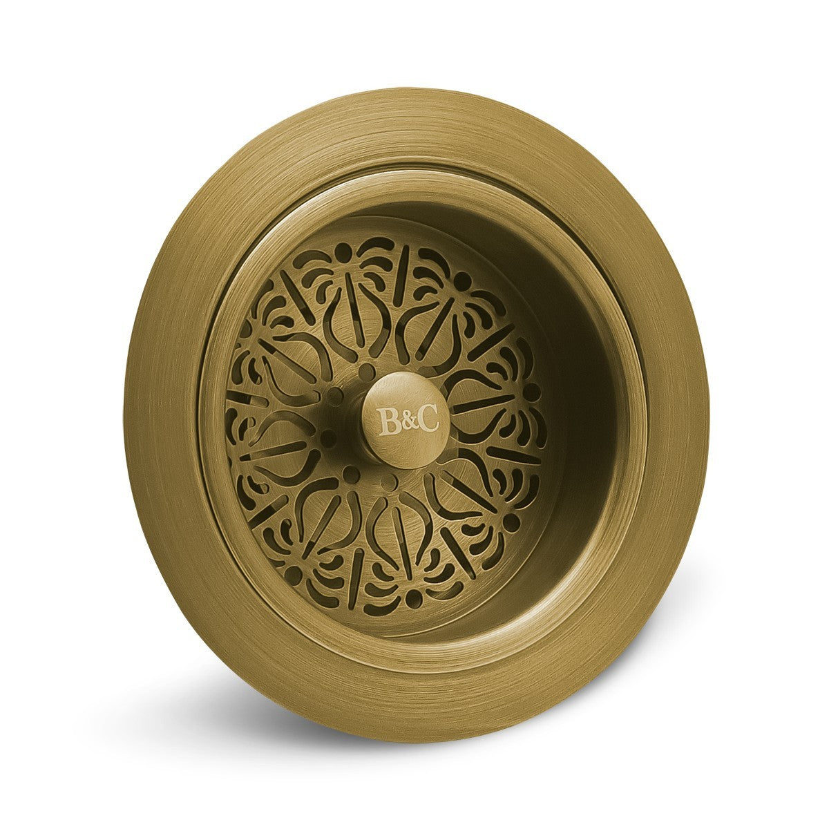 NEW Bidbury & Co 3.5" Traditional Kitchen Waste Plug Patinated Brass shaws