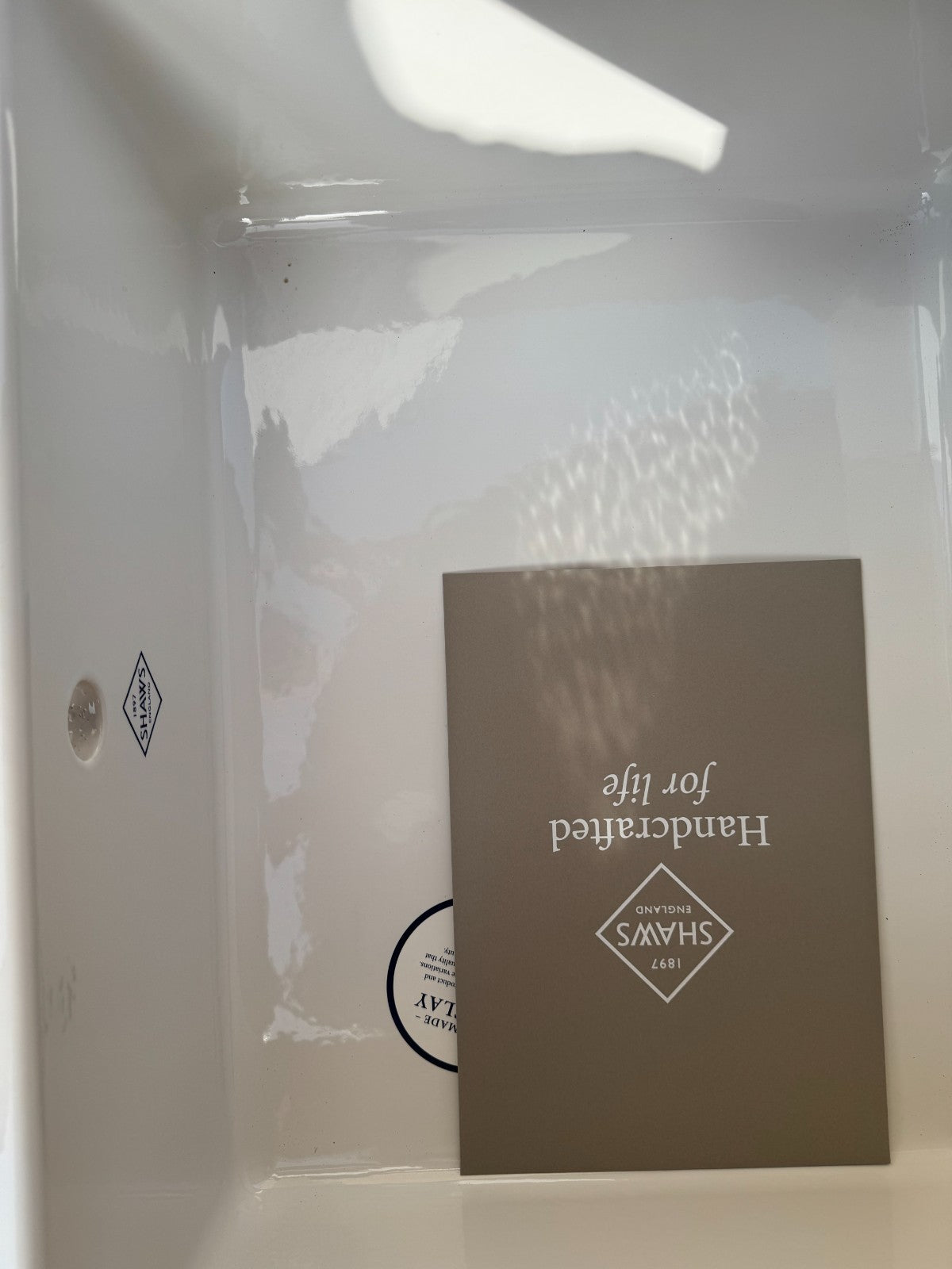 NEW Shaws Of Darwen SCSH600WH Classic Shaker 600 Belfast kitchen Sink  BR4352