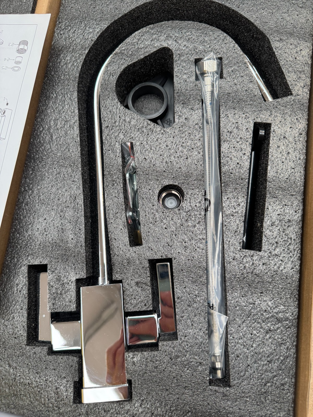 NEW Chrome Twin Lever round Mixer Carysil Victoria plumbing tap factory AX4566