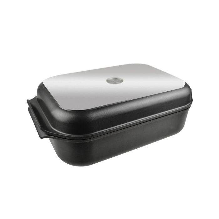 NEW Authentic AGA Black Cast Aluminium Roaster with Griddle Lid IN STOCK