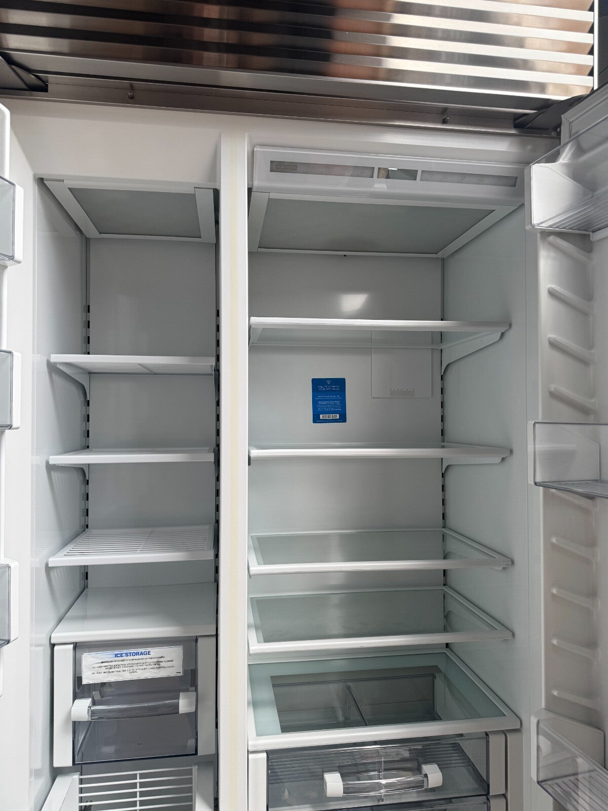 SubZero ICBBI-42S/S/TH Fridge Freezer 42inch side by side Sub Zero Wolf A42287